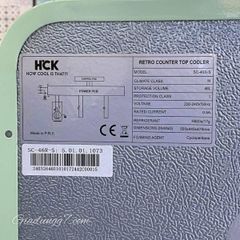  Tủ lạnh HCK 48L - Màu xanh mint 