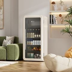  Tủ lạnh HCK GCD-401B-WS AuraTouch Smart View 401L (Ngăn lạnh 250L, ngăn đông 151L) 