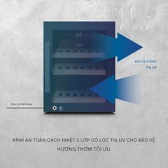  Tủ rượu Caso WineExclusive 12 cho 12 chai 