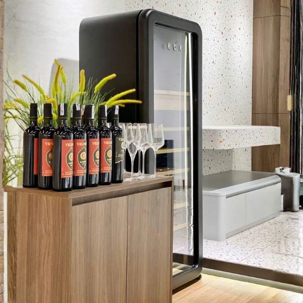 Tủ rượu & cigar HCK SC-208RWA 208L