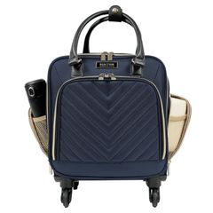  Vali Kenneth Cole REACTION Chelsea Chevron Quilted 17inch 