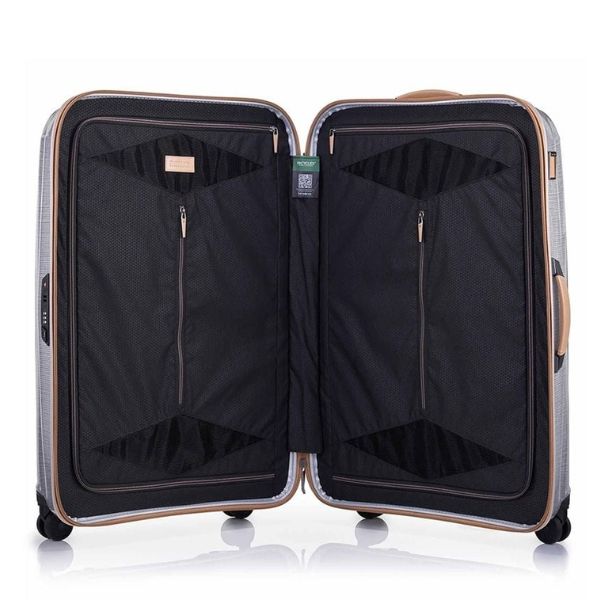 Vali kéo Samsonite SBL Major-Lite Size 20/25/28 Màu Bạc