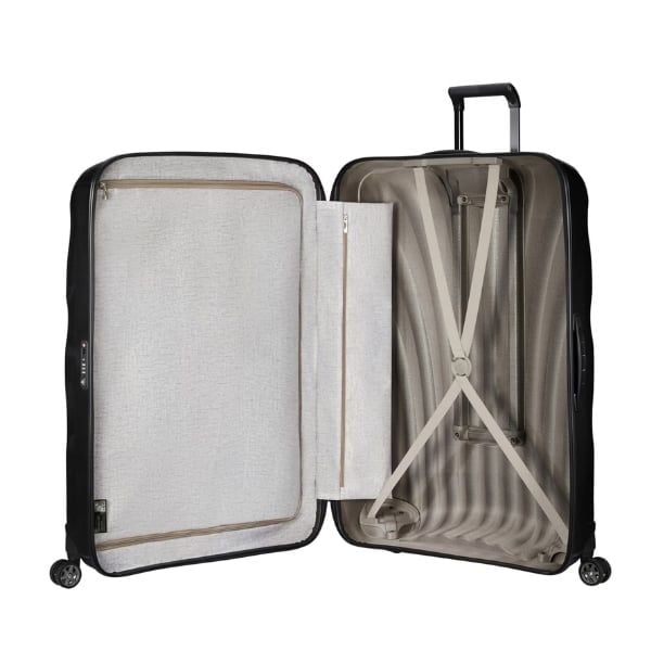 Vali Samsonite C-Lite size 33 màu Đỏ/ Đen/ Trắng