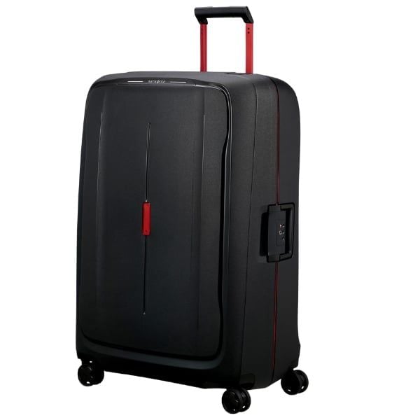 Vali Samsonite Essens - Màu Đen viền đỏ 3 size (size S 20 cabin/ M/ L)