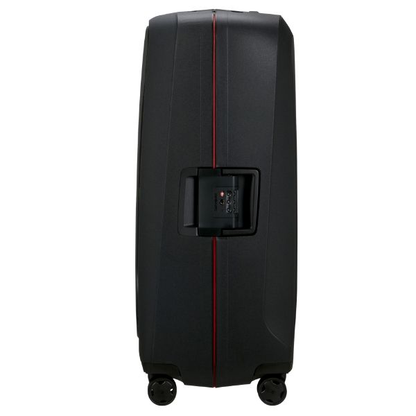 Vali Samsonite Essens - Màu Đen viền đỏ 3 size (size S 20 cabin/ M/ L)