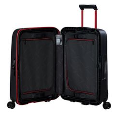  Vali Samsonite Essens - Màu Đen viền đỏ 3 size (size S 20 cabin/ M/ L) 