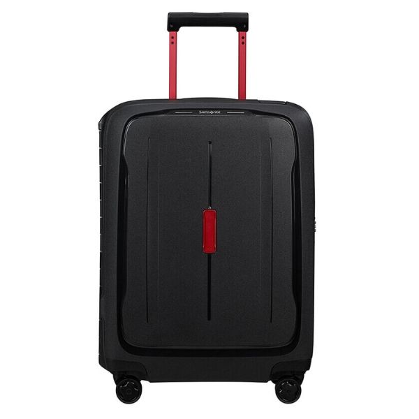 Vali Samsonite Essens - Màu Đen viền đỏ 3 size (size S 20 cabin/ M/ L)