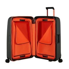  Vali Samsonite Essens Size 28 - Màu Đen Viền Cam 