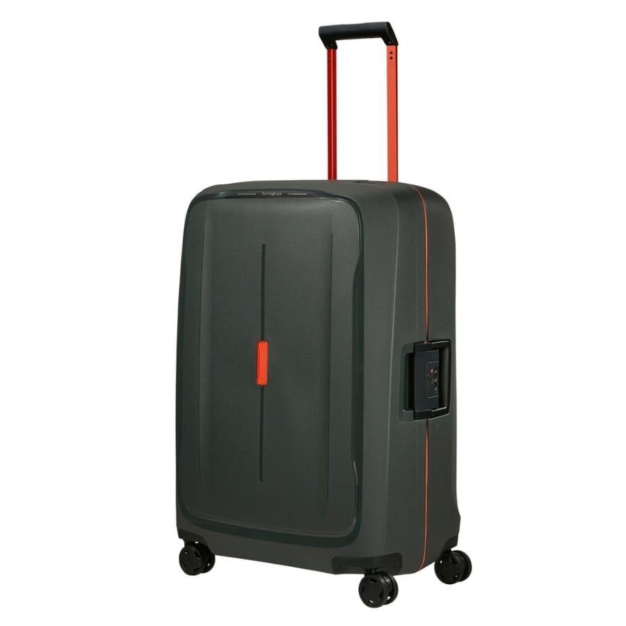 Vali Samsonite Essens Size 28 - Màu Đen Viền Cam