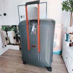  Vali Samsonite Essens Size 28 - Màu Đen Viền Cam 
