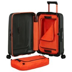  Vali Samsonite Essens Size 28 - Màu Đen Viền Cam 