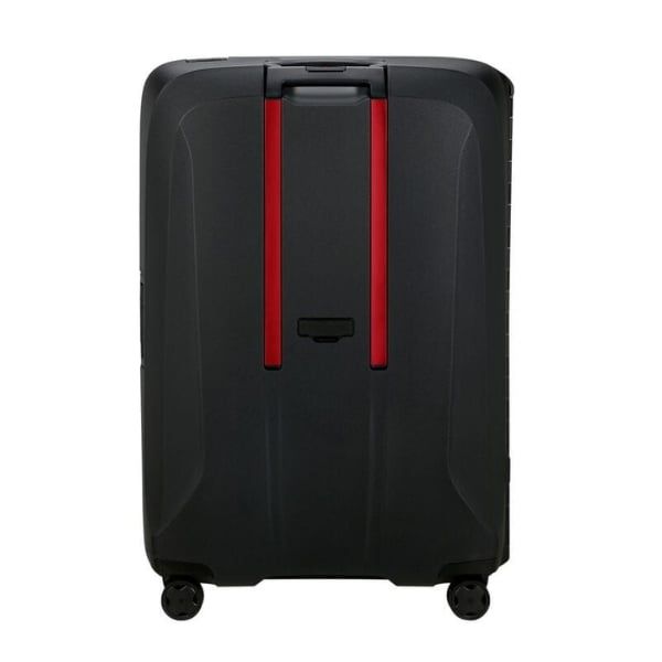 Vali Samsonite Essens size 30 XL - Màu Đen Viền Đỏ - Made in Beigium