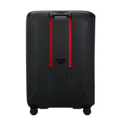  Vali Samsonite Essens size 30 XL - Màu Đen Viền Đỏ - Made in Beigium 