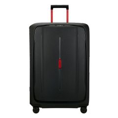  Vali Samsonite Essens size 30 XL - Màu Đen Viền Đỏ - Made in Beigium 