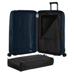  Vali Samsonite Essens size 30 XL - Màu Xanh Navy - Made in Beigium 