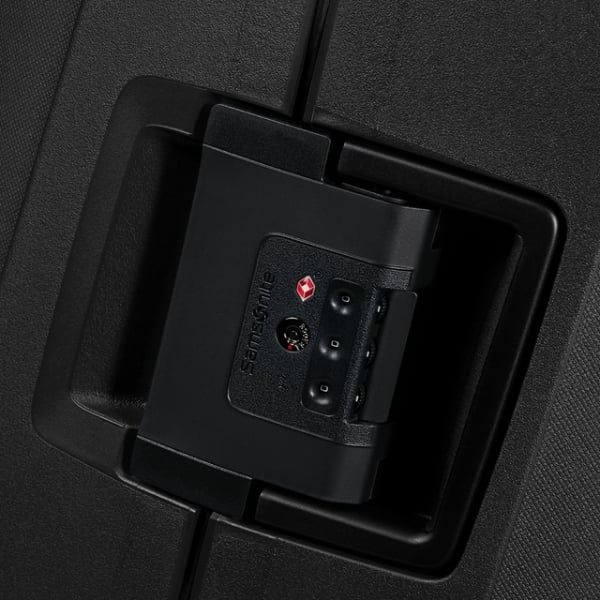 Vali Samsonite Essens size 30 XL - Màu Đen - Made in Beigium