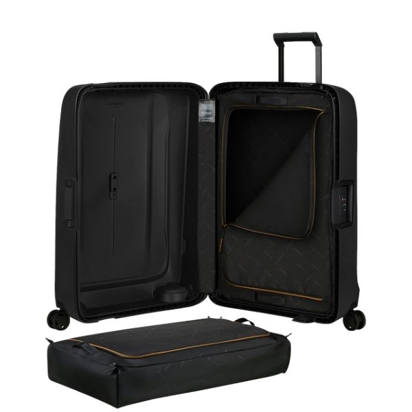 Vali Samsonite Essens size 30 XL - Màu Đen - Made in Beigium