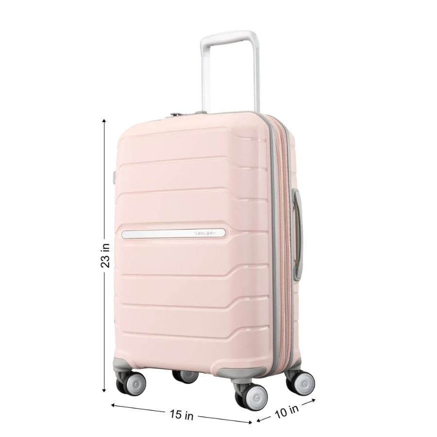 Vali Samsonite Freeform màu hồng nhạt (Size 21/24/28)