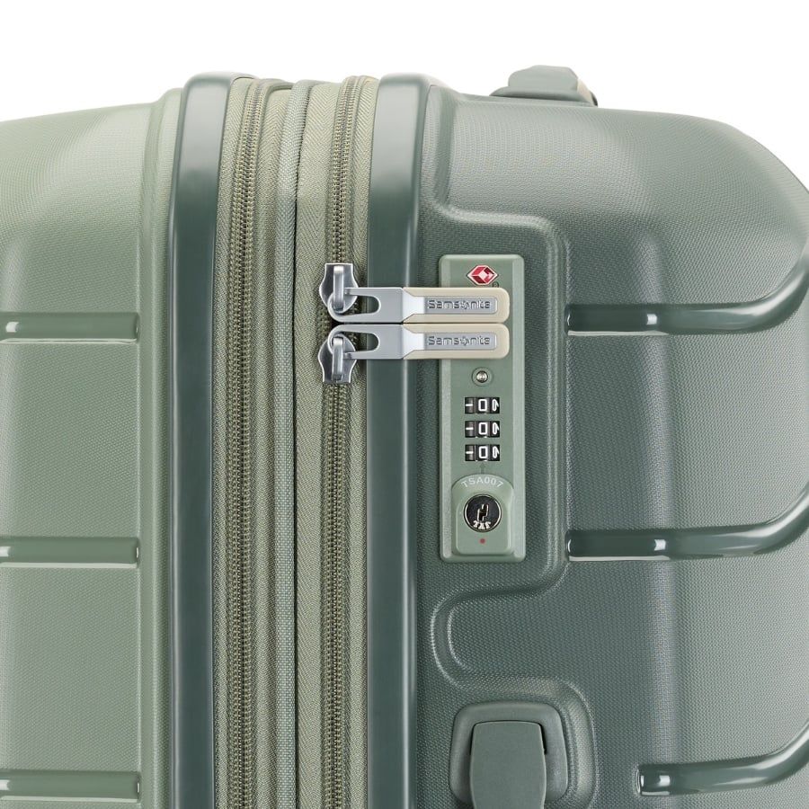 Vali Samsonite Freeform màu xanh Ecru Olive (Size 21/24/28)