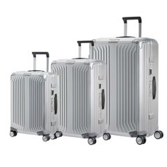  Vali Samsonite Lite box Alu S/M/L - Màu bạc 