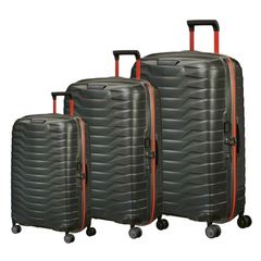  Vali Samsonite Proxis Size 20/25/28 Đen viền cam 