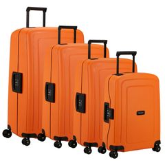  Vali Samsonite S'Cure Spinner màu cam - Size 20/25/28/30inch 