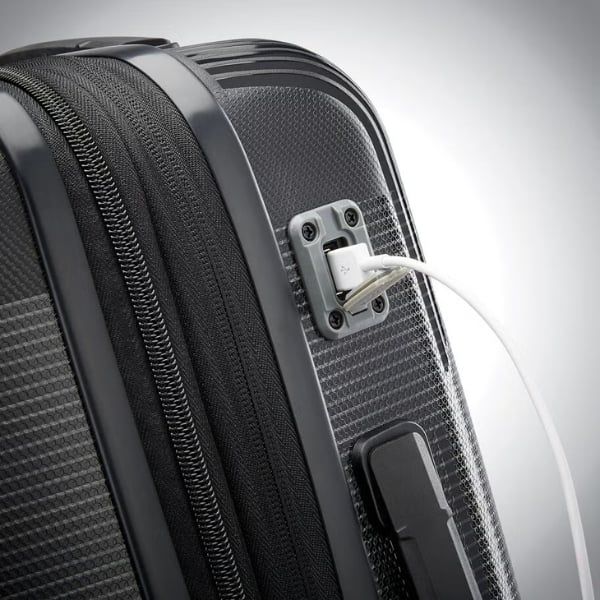 Set 3 Vali Samsonite Supra DLX size 20/24/28inch - Đen khóa số TSA