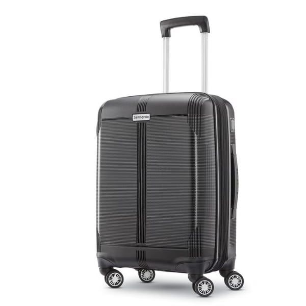 Set 2 Vali Samsonite Supra DLX size 20/28inch - Đen khóa số TSA