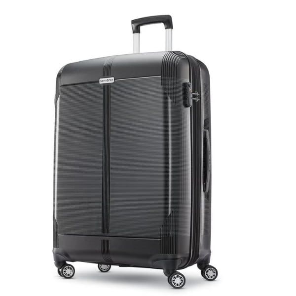 Set 2 Vali Samsonite Supra DLX size 20/28inch - Đen khóa số TSA