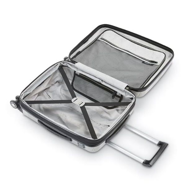 Set 3 Vali Samsonite Supra DLX size 20/24/28inch - Bạc khóa số TSA