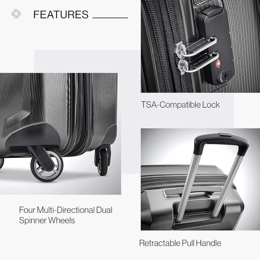 Set 3 Vali Samsonite Winfield 3 DLX (Set 3, tách set size 20/25/28)