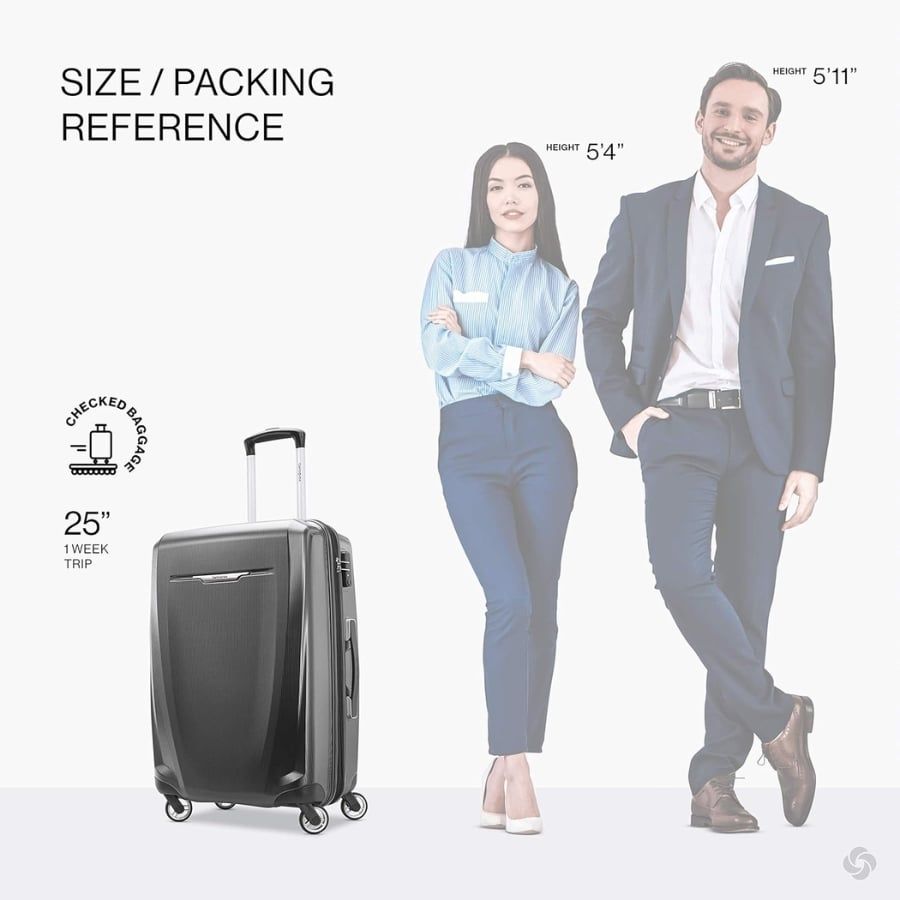 Set 3 Vali Samsonite Winfield 3 DLX (Set 3, tách set size 20/25/28)