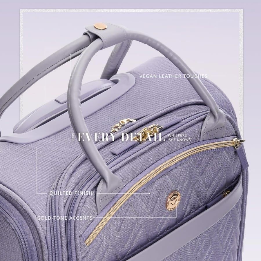 Vali vải Verage Aphro GlideElle 14inch để dưới ghế ô tô cho nữ
