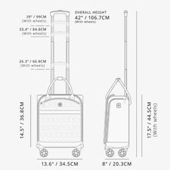  Vali vải Verage Aphro GlideElle 14inch để dưới ghế ô tô 
