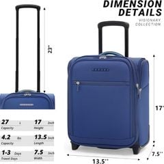  Vali Verage Underseat Pro Carry-on 14.5inch 