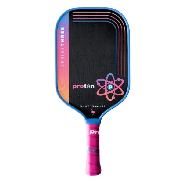 Proton Series 3 Flamingo – Vợt pickleball cao cấp, tạo xoáy tối ưu