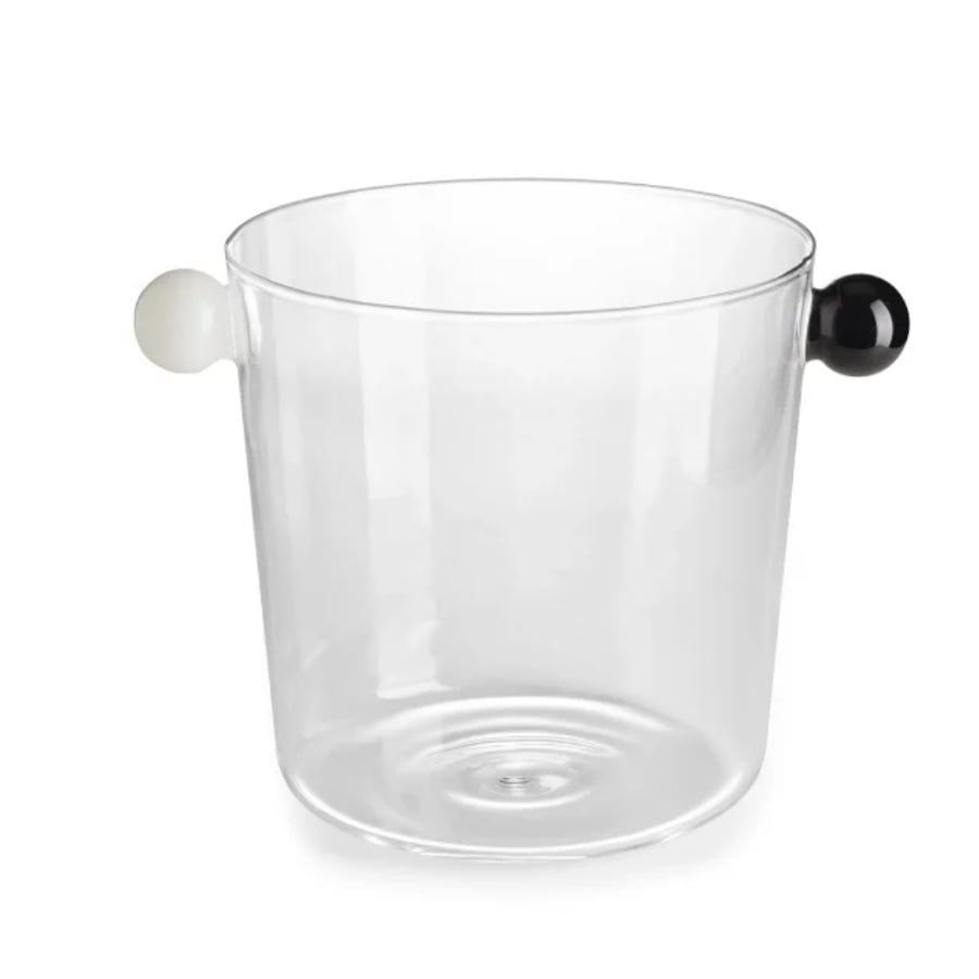 Xô đá IVV Collier Borosilicate 4L có núm cầm