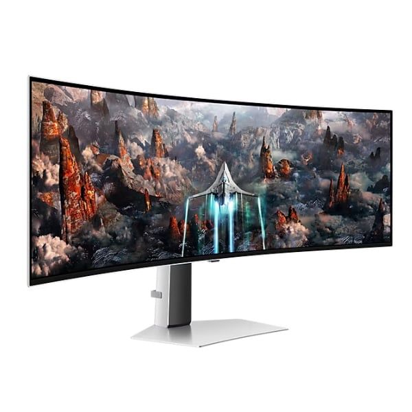  Màn hình cong Samsung Odyssey G9 LS49CG934SEXXV (49Inch/ DQHD (5120x1440)/ 0.003ms/ 240Hz/ 250cd/m2/ Loa/ OLed) 
