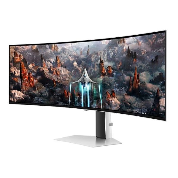  Màn hình cong Samsung Odyssey G9 LS49CG934SEXXV (49Inch/ DQHD (5120x1440)/ 0.003ms/ 240Hz/ 250cd/m2/ Loa/ OLed) 