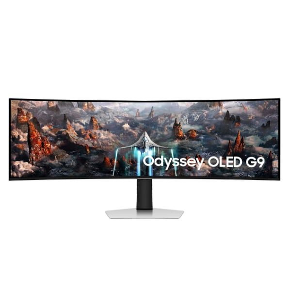  Màn hình cong Samsung Odyssey G9 LS49CG934SEXXV (49Inch/ DQHD (5120x1440)/ 0.003ms/ 240Hz/ 250cd/m2/ Loa/ OLed) 