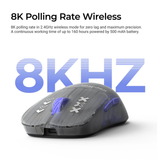  Chuột Không Dây Keychron G3 Ultra Light 44g | PixArt 3950, 8K Polling Rate 