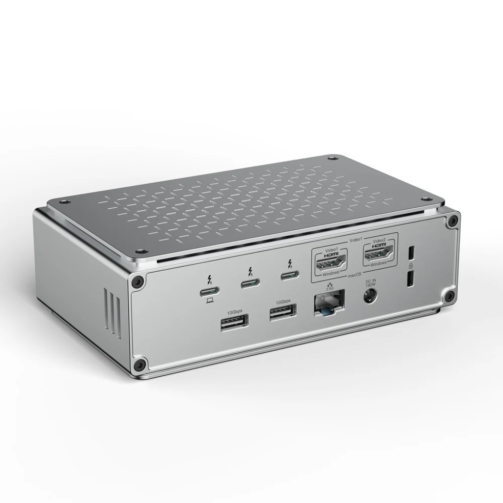  Keychron Thunderbolt 5 Dock (14-in-1) – Docking Station Mở Rộng 14 Cổng Kết Nối Tốc Độ Cao 