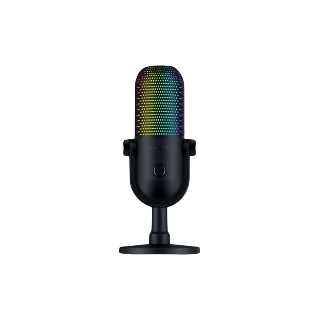  Razer Seiren V3 Chroma 32-Bit DSP – Micro Thu Âm Streaming Tích Hợp DSP 32-Bit Và AI 