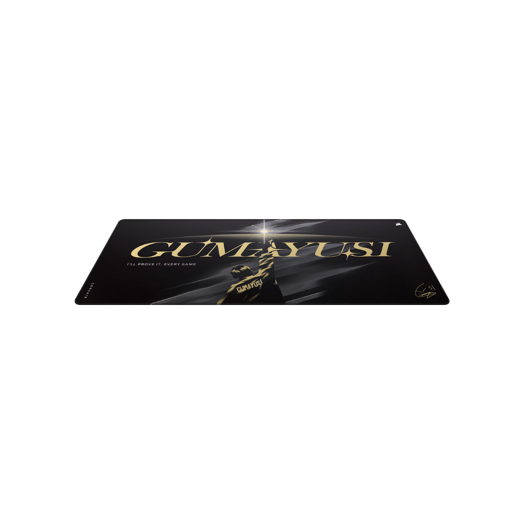  CORSAIR MM Anti-Fray Cloth Gaming Mouse Pad 2XL - Gumayusi Limited Edition: Bàn Di Chuột Cỡ Đại, 2 Phiên Bản Starry Night & Black/Gold 