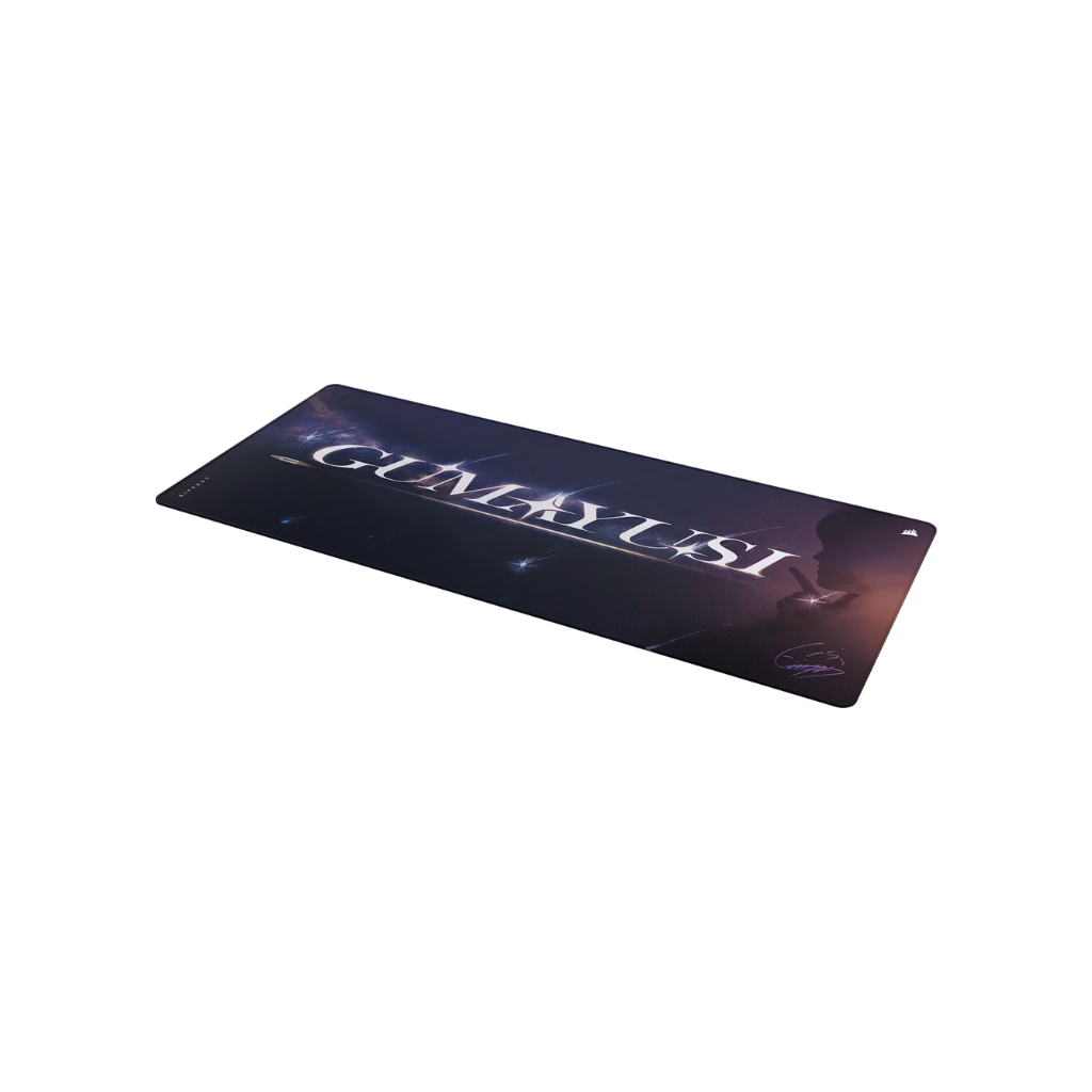 CORSAIR MM Anti-Fray Cloth Gaming Mouse Pad 2XL - Gumayusi Limited Edition: Bàn Di Chuột Cỡ Đại, 2 Phiên Bản Starry Night & Black/Gold 