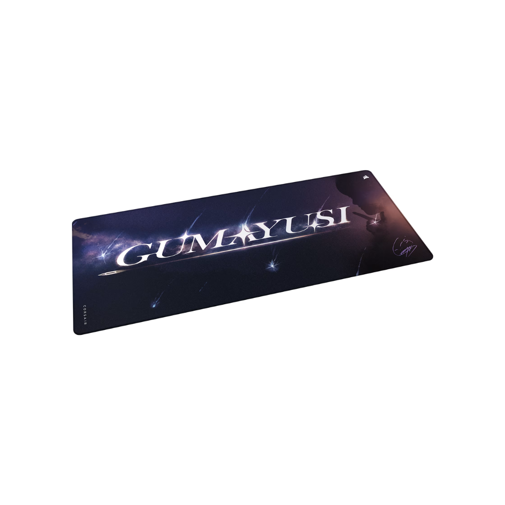  CORSAIR MM Anti-Fray Cloth Gaming Mouse Pad 2XL - Gumayusi Limited Edition: Bàn Di Chuột Cỡ Đại, 2 Phiên Bản Starry Night & Black/Gold 