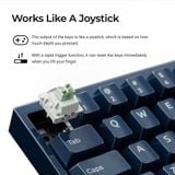  Bàn phím cơ Keychron Q16 HE 8K All Ceramic RGB Hotswap Rapid Trigger (Magnetic Sw) 