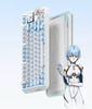  Bàn phím HE MelGeek Evangelion Centauri 80 EVA-00 Rei Ayanami Limited Editon 
