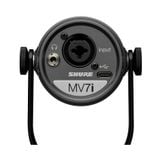  Micro thu âm Podcast tích hợp interface Shure MV7i (Màu đen) 