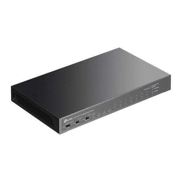 Switch PoE+ 8 Cổng TP-Link TL-SL1311P (8 Cổng PoE+, 65W, 2 Gigabit RJ45, 1 SFP, Extend 250m), cho phép tách lưu lượng giữa các cổng